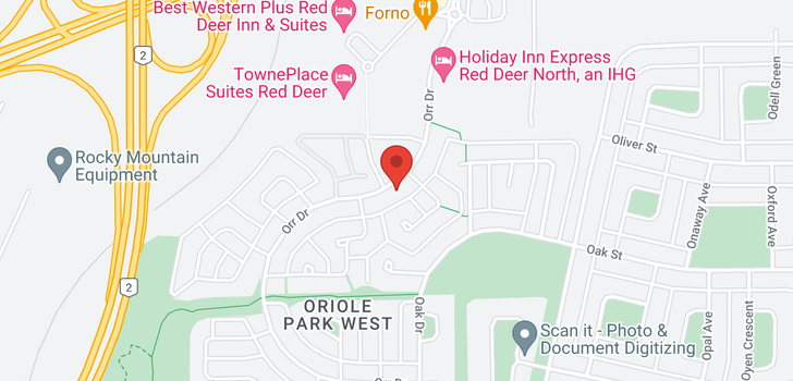 map of 6255 ORR Drive